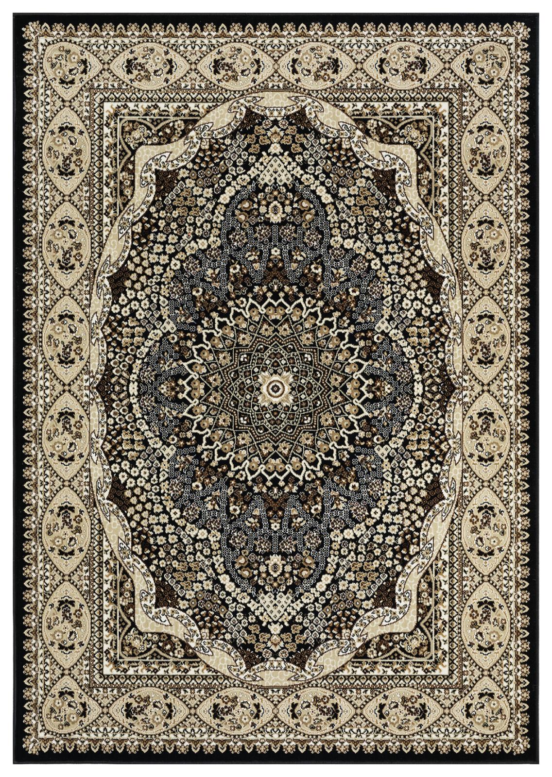 Prime PE22 Black Area Rug